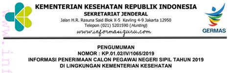 Pada tahun 2019 pemerintah membuka lowongan kerja cpns bagi seluruh rakyat. Alokasi Lengkap Formasi CPNS Tahun 2019 di Lingkungan ...