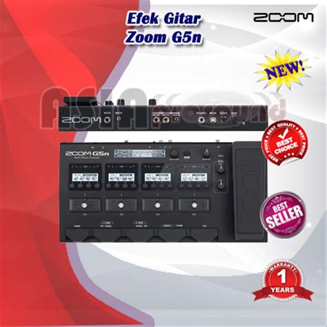 Jual Efek Gitar Zoom G5n / Zoom G5 n / ZoomG5n / Zoom-G5n ...