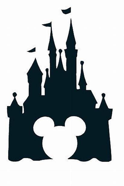 Disney Castle Vector Clip Silhouette Clipart Designs