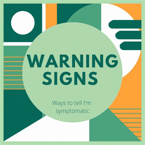 Warning Signs Ways To Tell I’m Symptomatic Wildflower Magic