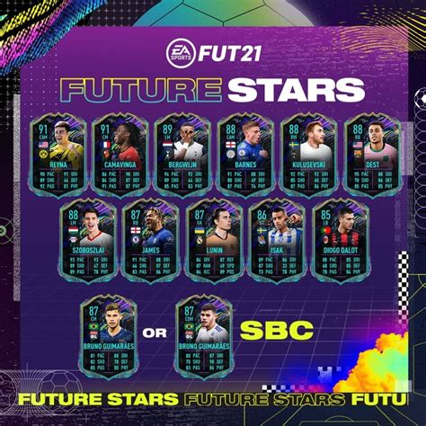 Fifa 21 Future Stars Team 1 Announced Fifaultimateteamit Uk