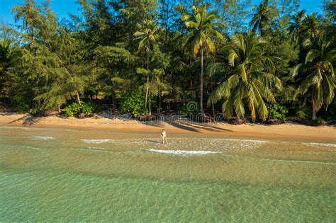 Aerial View Of The Beach In Koh Rong Island Cambodia Editorial Image
