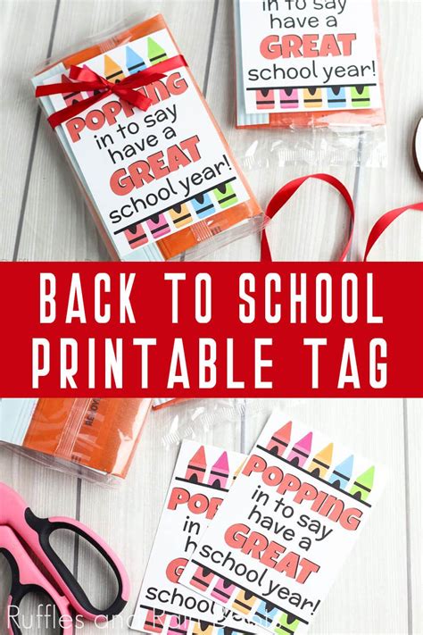 Back To School Gifts For Teachers Back To School Crafts School