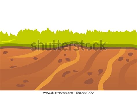Brown Soil Texture Background Graphic Design Stock Vector Royalty Free