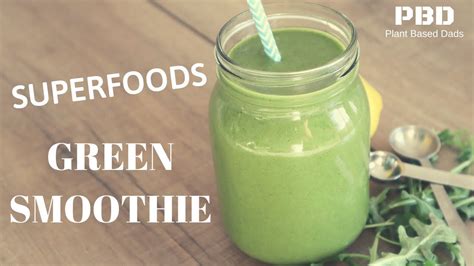 Superfoods Green Smoothie Recipe For 2020 In 4k Youtube