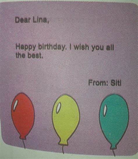 Bahasa Inggris Undangan Ulang Tahun – Penggambar