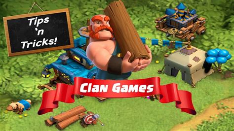 Coc Clan Games Tips N Tricks Youtube