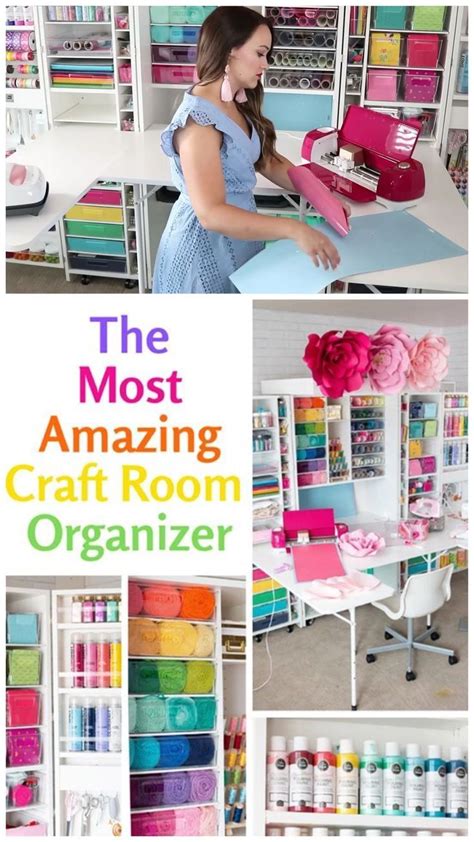 Cricut circle and cricut rewards. DreamBox Craft Room Makeover | Craft room, Craft room ...
