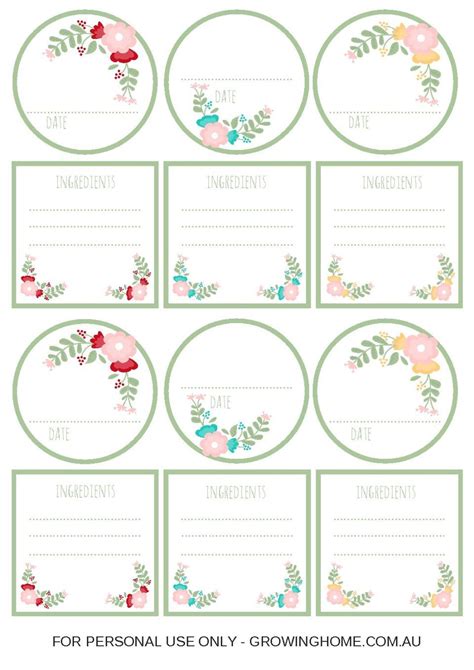 20 Free Printable Labels For Organizing A Cultivated Nest Artofit