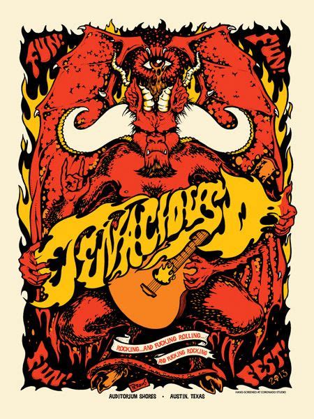 Tenacious D Tour Posters Gig Posters Band Posters