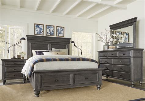 Gray Bedroom Furniture Set Begrommento