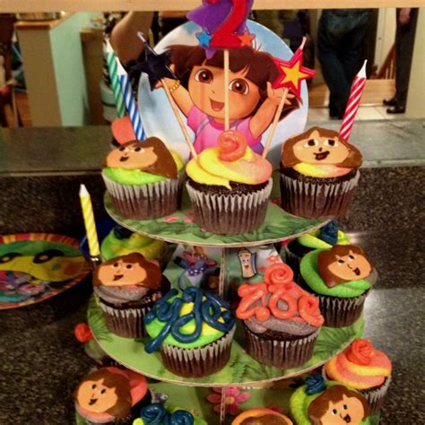 Dora Cupcakes Dora Cupcakes Dora Birthday Party
