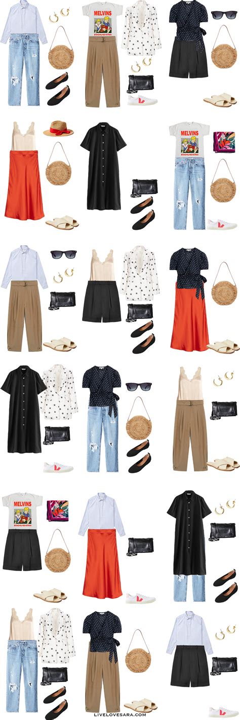 How To Build A Summer Capsule Wardrobe The Mini Capsule Livelovesara