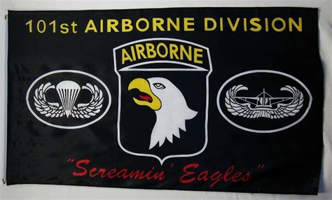 101st Airborne 3 X 5 Garden Or Wall Flag Man Cave Etsy Wall