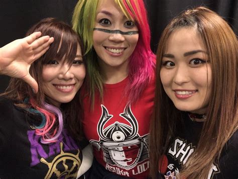 Asuka And Kairi Sane And Io Shirai Wwe Female Wrestlers Wwe Girls