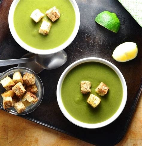 Quick Spinach And Pea Soup Vegan Everyday Healthy Recipes