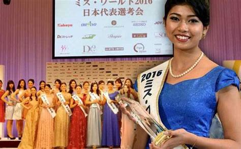 Half Indian Beauty Queen Priyanka Yoshikawa Crowned Miss Japan News Nation English
