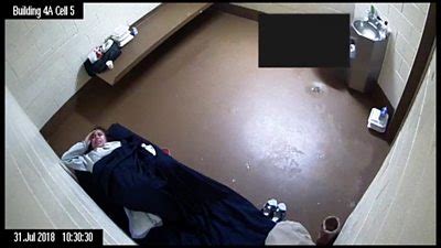 Footage Shows Us Prisoner Give Birth Alone In Cell Bbc News