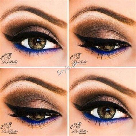 Blue Eyeliner Makeup Ideas And Looks Step By Step
