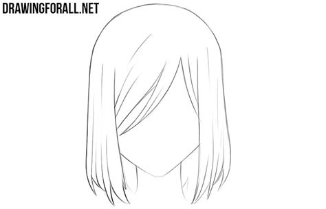 How To Draw Hair Anime Bangs Howto Techno