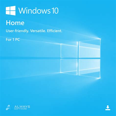 Buy Windows 10 Home Original Perpetual License Always Software