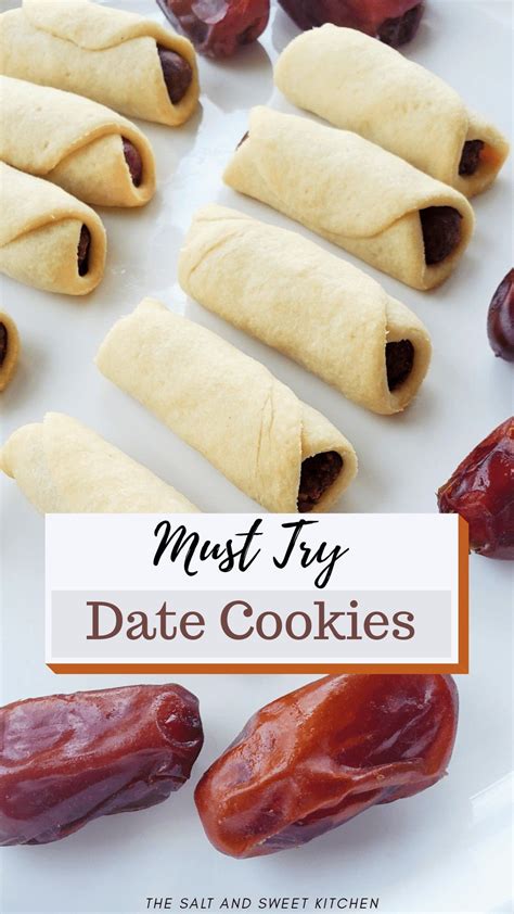 Date Roll Cookies The Salt And Sweet Kitchen Recipe In 2022 Date