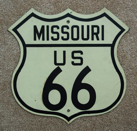 Missouri U S Highway 66 Aaroads Shield Gallery