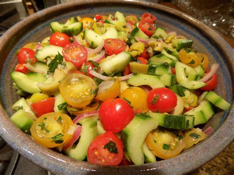 Italian Cucumber Cherry Tomato And Red Onion Salad Chez Carr Cuisine