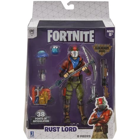 This outfit was available as a reward by unlocking level 23 of battle pass from chapter 1 season 3. Fortnite Legendary Series 15cm Figure - Rust Lord - The ...