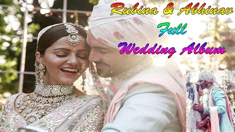 Rubina Dilaik And Abhinav Shukla Full Wedding Album Rubina And Abhinav Youtube