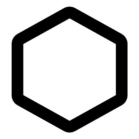 Hexagon One Vector Svg Icon Svg Repo