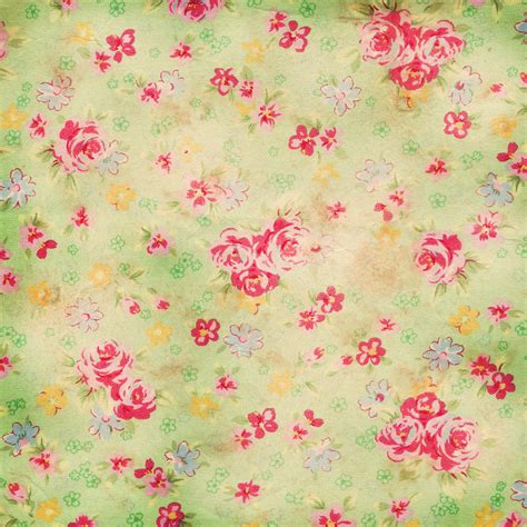 Free Vintage Floral Digital Scrapbooking Paper By Fptfy 3600×3600