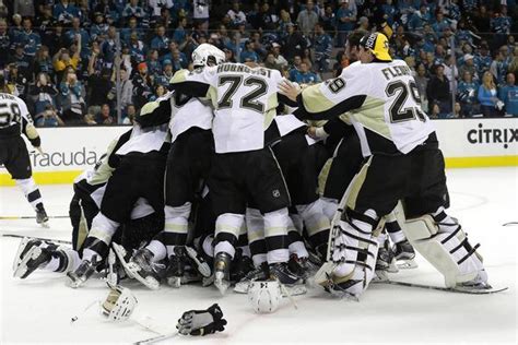 Pittsburgh Penguins Beat The San Jose Sharks To Win The Stanley Cup