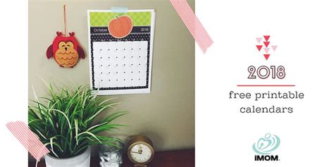 Whimsical Printable Calendars For Moms Imom Calendar