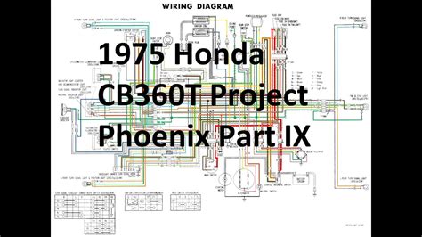 1975 Honda Cb360t Project Phoenix Part Ix Wiring And Electrical Youtube