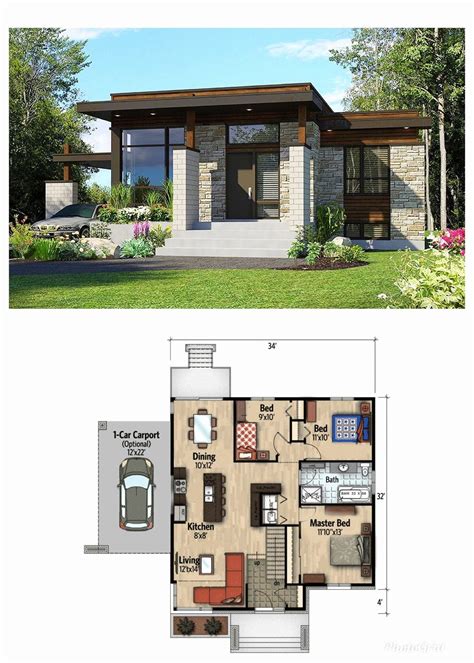 Small Modern House Design With Floor Plan Pharmakondergi