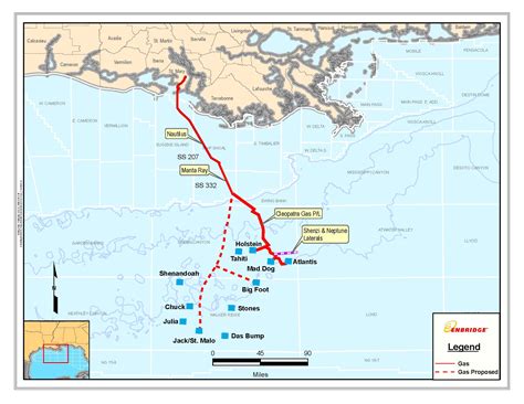 Gulf Of Mexico Pipeline Map