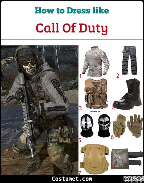 Call Of Duty Ghost Costume For Cosplay And Halloween