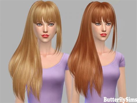 Butterflysims B Flsims Hairstyle 154 Sims 4 Downloads
