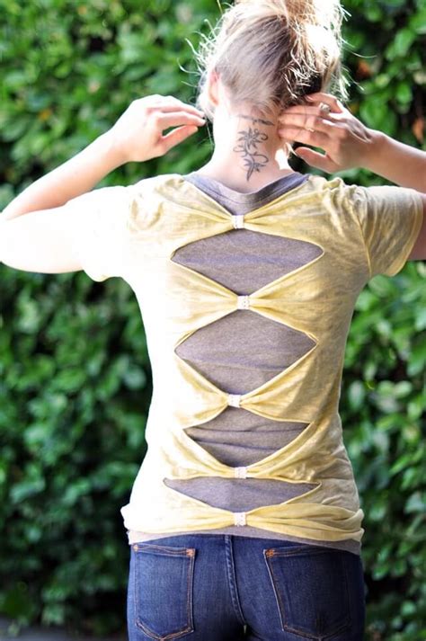 15 Refashion T Shirt Projects Diy To Make