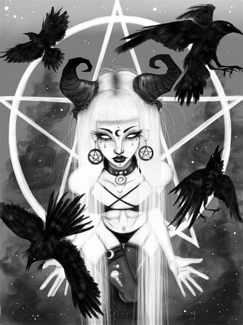 Satan Demon Pics Arte Digital Fantasy Biro Art Awsome Pictures Sad