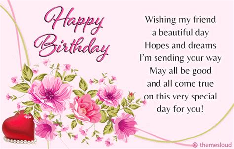 Happy Birthday Wish For Your Friend Free For Best Friends Ecards