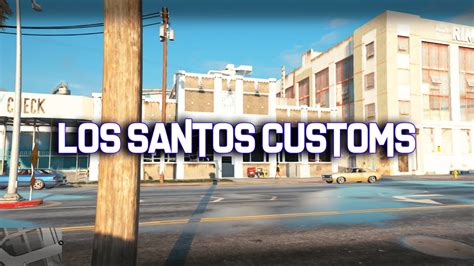 Mlo Los Santos Customs Mechanic Youtube