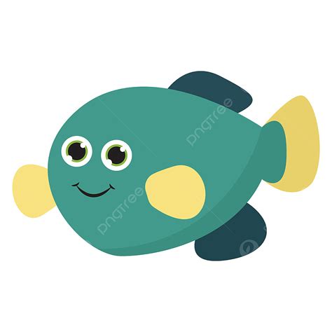 Fishing Illustrations And Clipart Transparent Background A Blue Fish