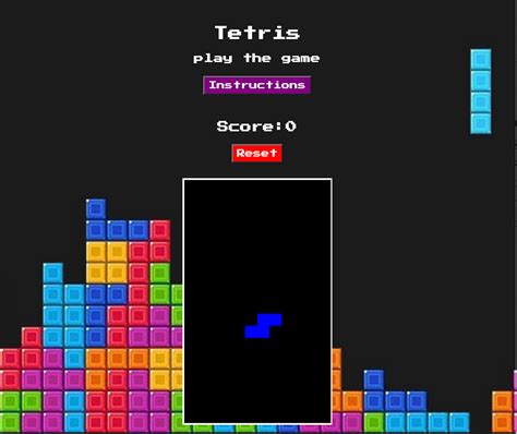 Build A Tetris Game With Html Canvas Css And Javascript On Autocode