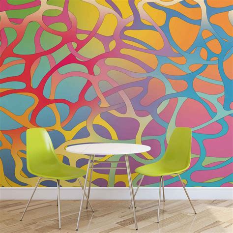 Abstract Art Wall Mural Buy Online At Europosters