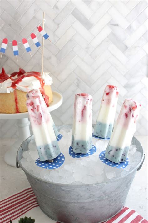 Patriotic Pops Super Easy 4th Of July Popsicle Recipe