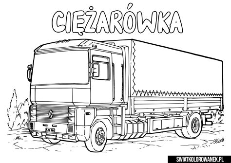 Kolorowanka Tir Scania Do Druku I Online Vrogue Co