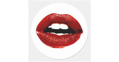 Red Lips Stickers