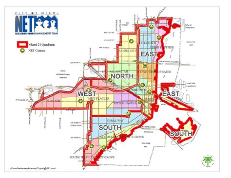 City Of Miami Zoning Map Vector U S Map